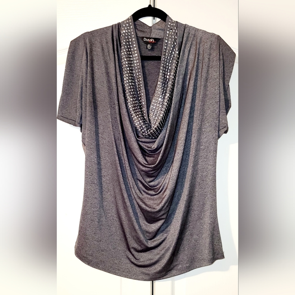 Ladies Fasion Top with Bling